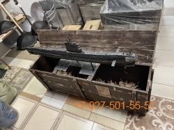 Pk185-Y3 Ящик "состаренный" для подводной лодки