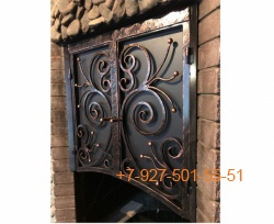 КмН-0015 Дверцы на камин тандыр мангал