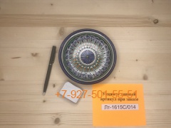Лт1615С (15см.) Тарелка порционная с синей каймой, Риштан
