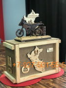 Pk054-Y Ящик "почтовый" под "мотоцикл" (подарок кованый)