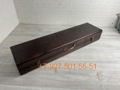 ШН0027П Шашлычный набор в деревянном ящике 20 предметов