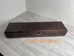ШН0027П Шашлычный набор в деревянном ящике 20 предметов