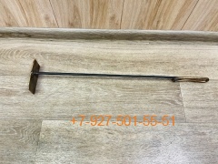 Коч0028 Кочерга скребок метал 65 см с широким отводом 6см