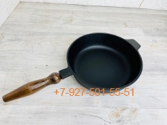 DM240/60 Чугун сковорода сотейник 240*60мм